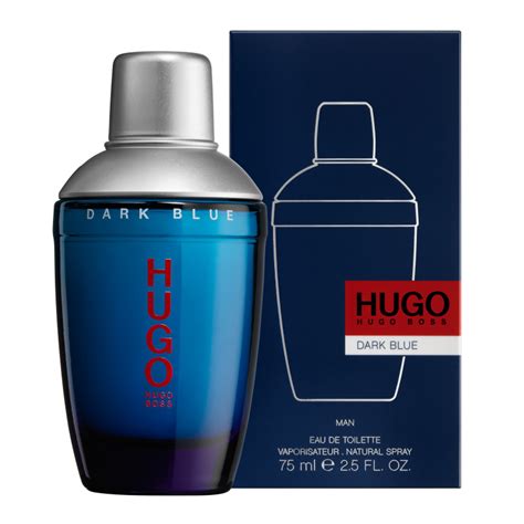 hugo boss dark blue 75ml.